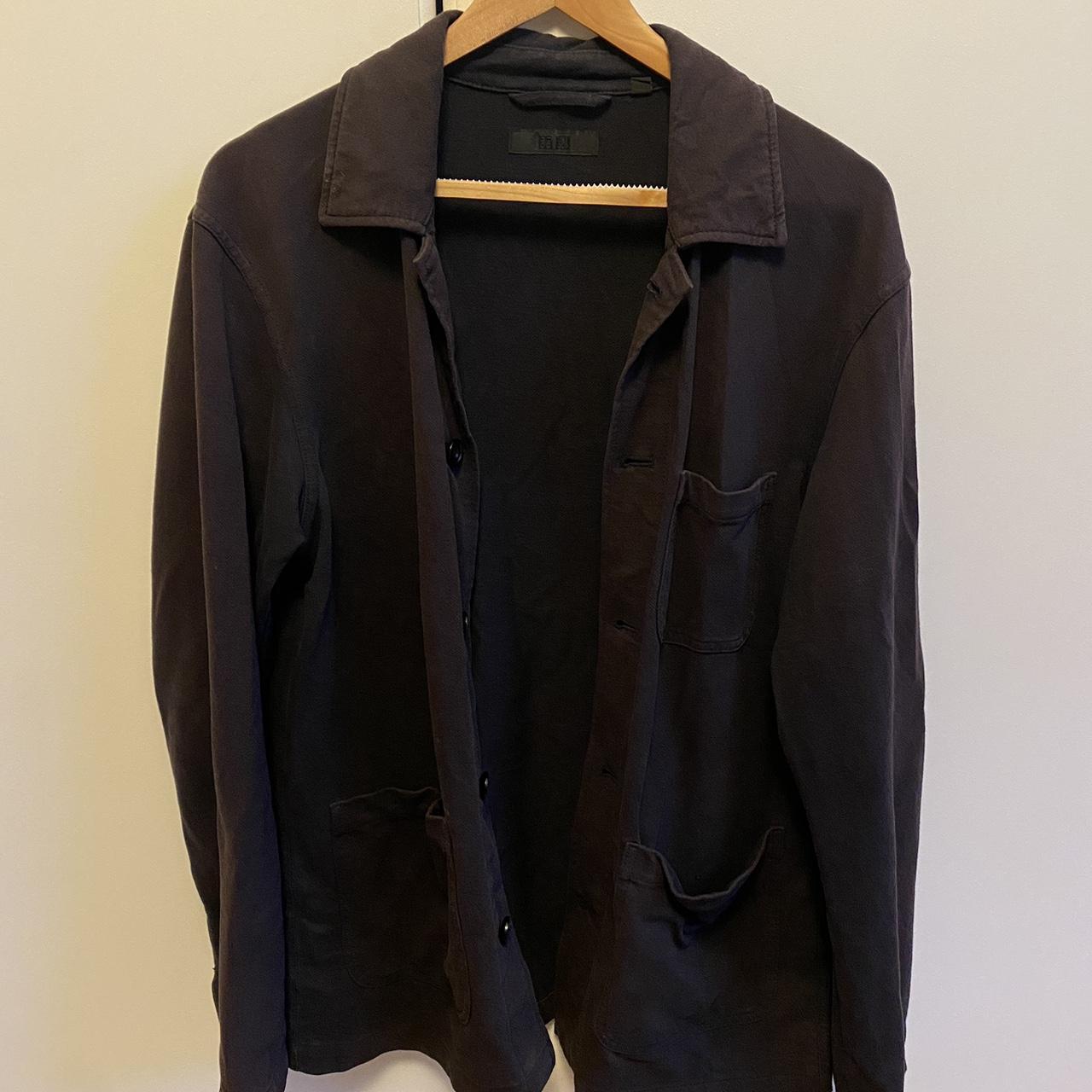 Uniqlo navy chore jacket M - Depop