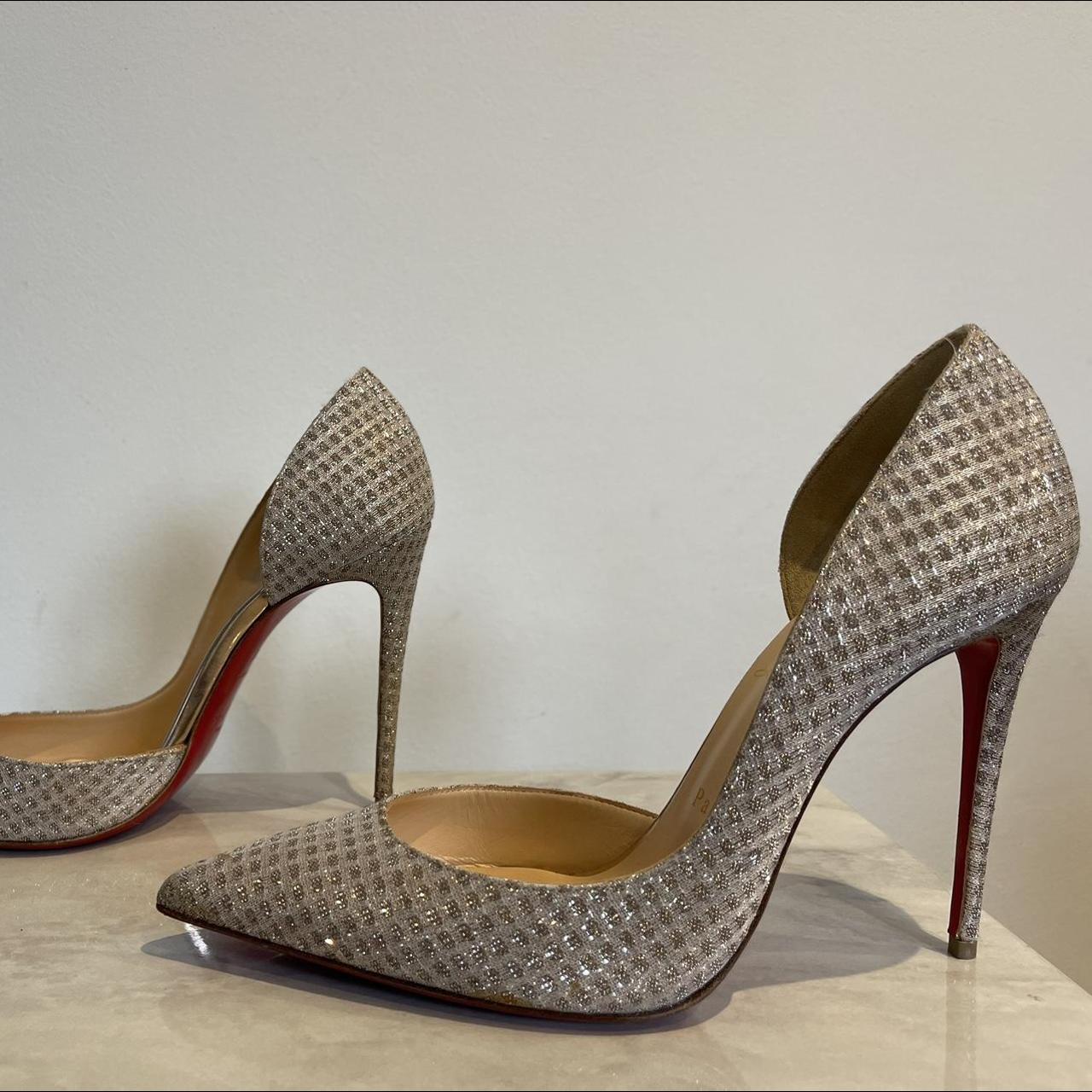 louboutin iriza glitter