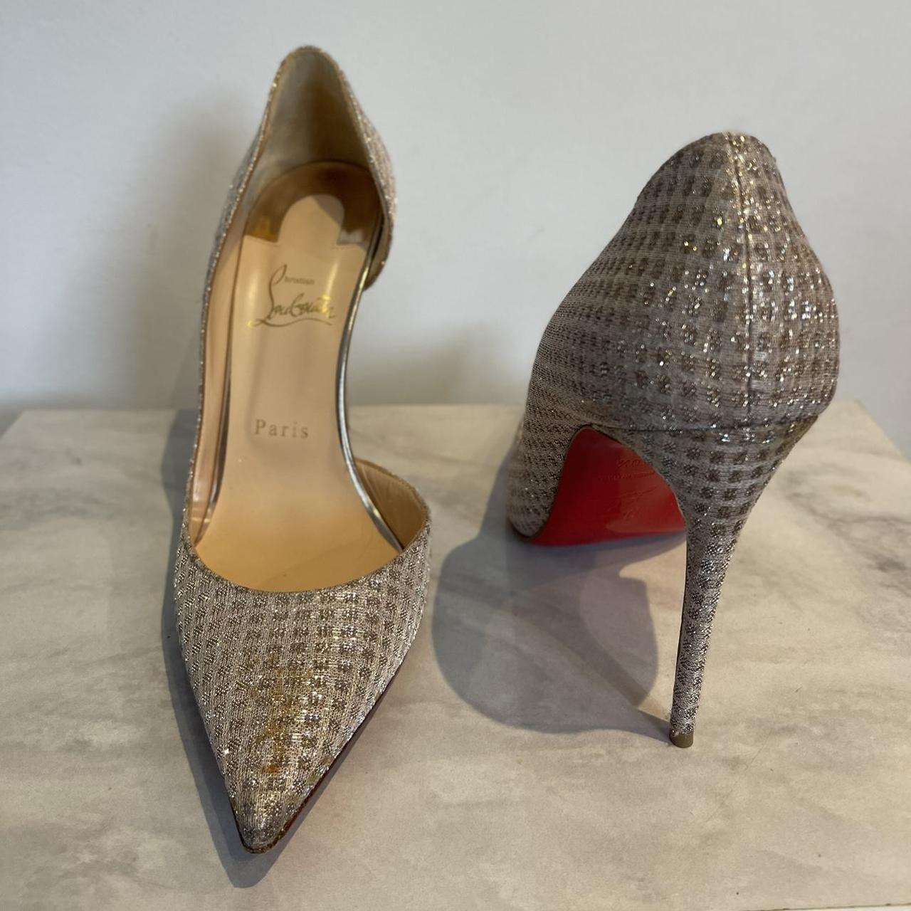 louboutin iriza glitter