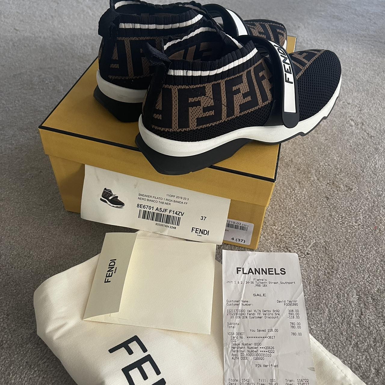fendi lycra trainers