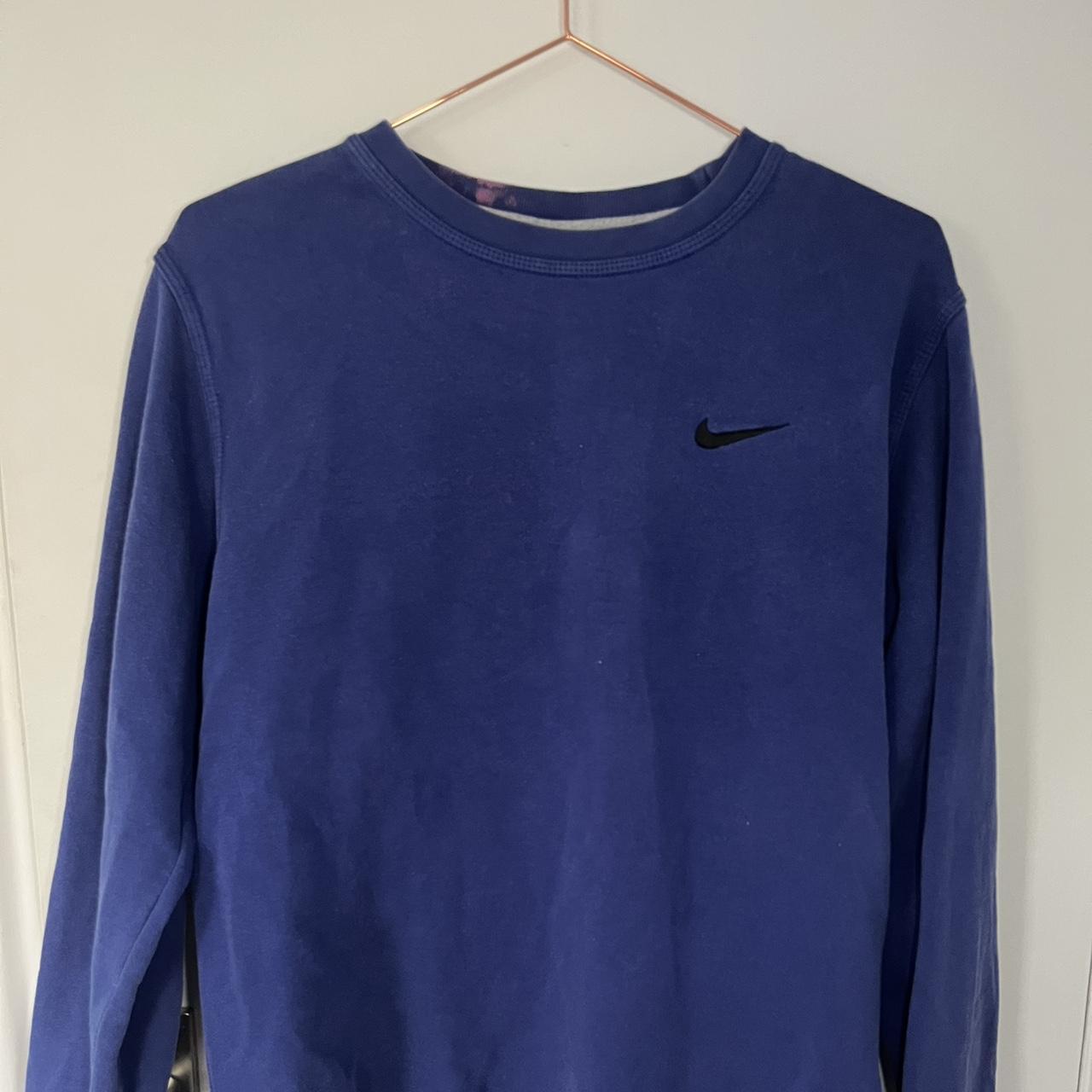mens navy nike jumper