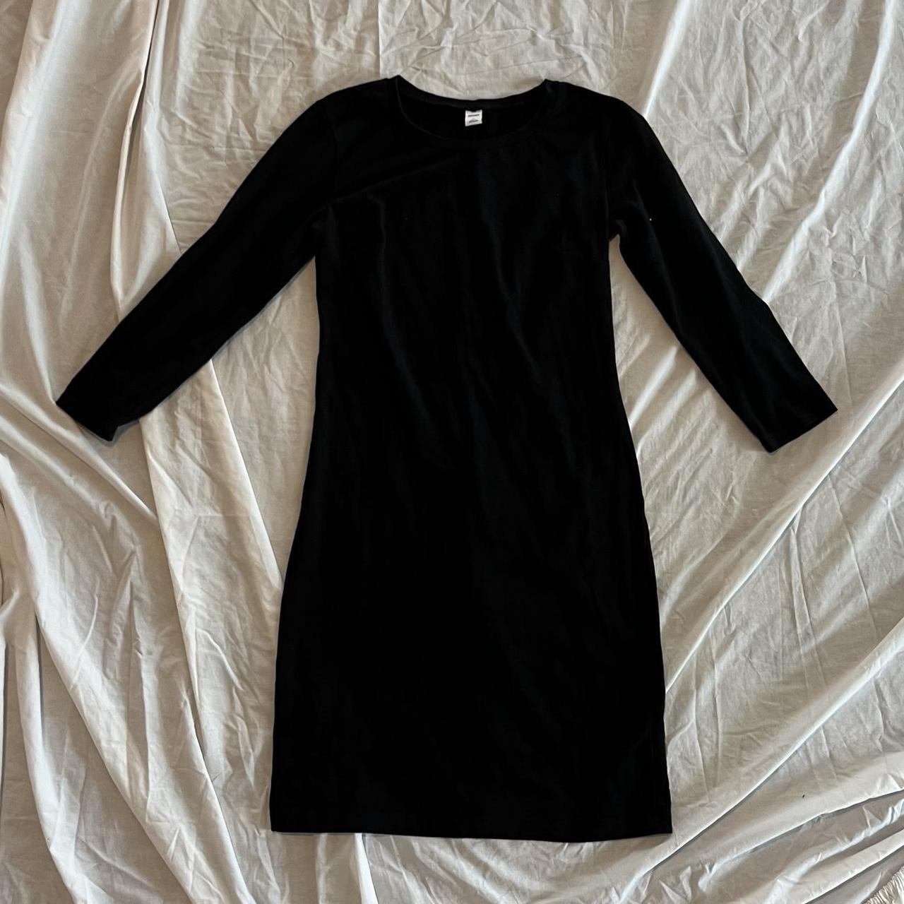 Old Navy Women's Black Dress | Depop