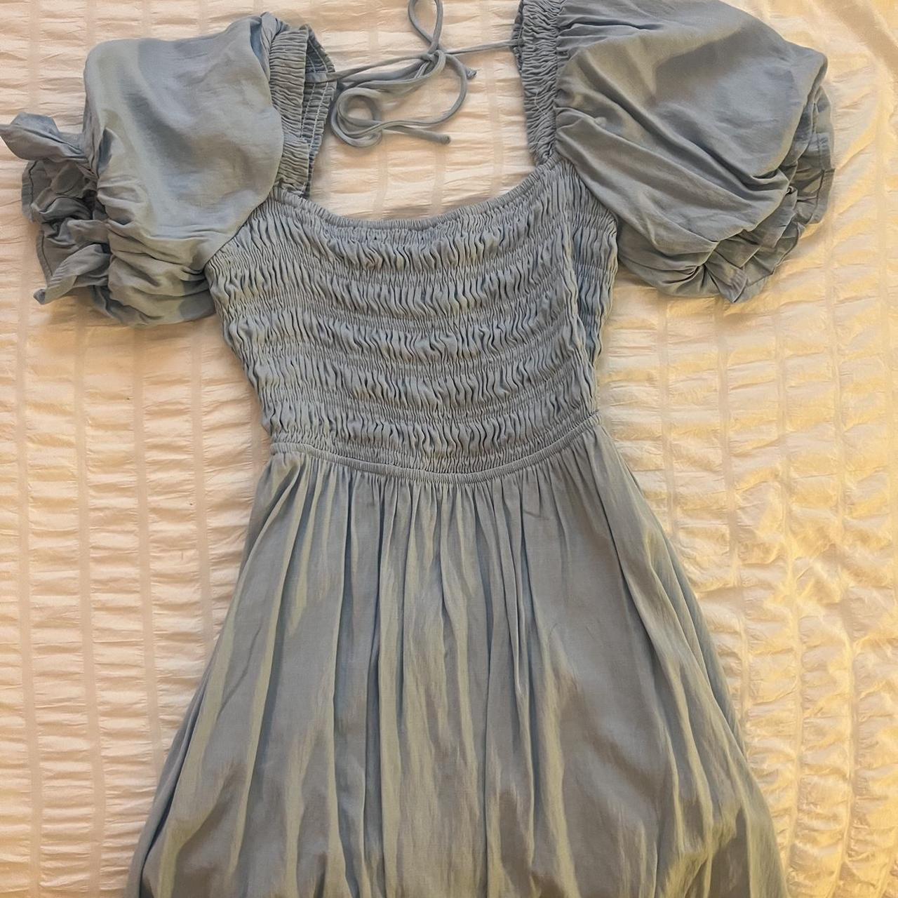 Princess Polly Women's Blue Dress Depop