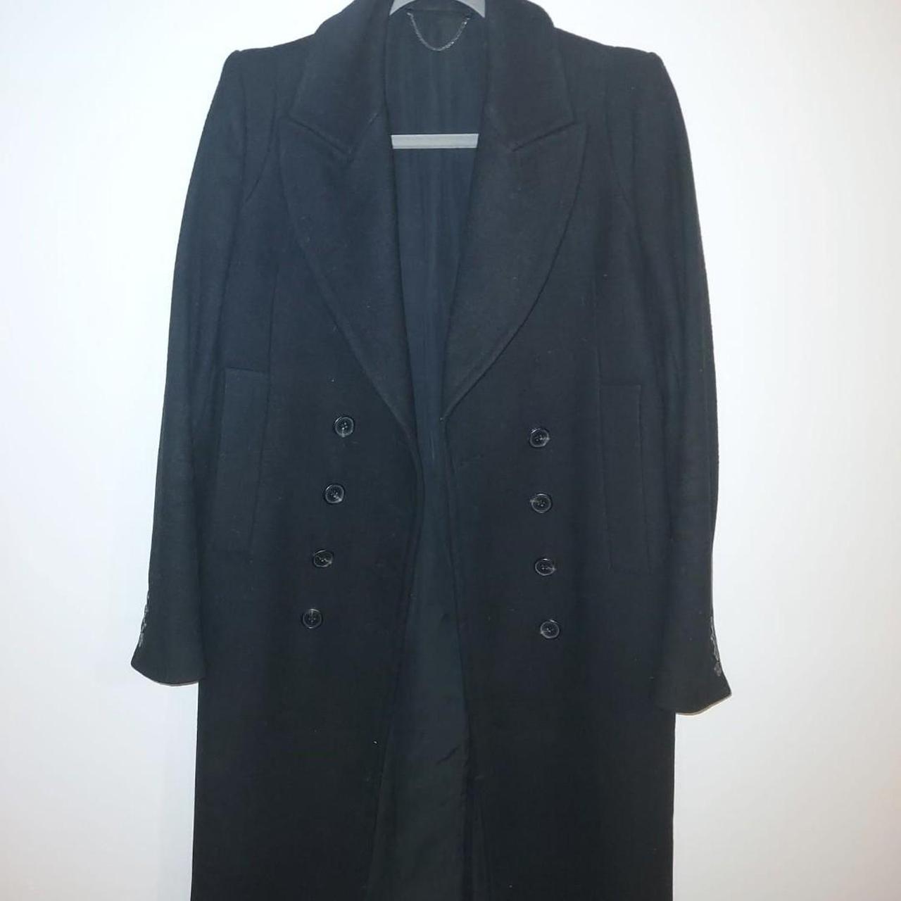All Saints Blair coat in black Completely Depop - Main Image