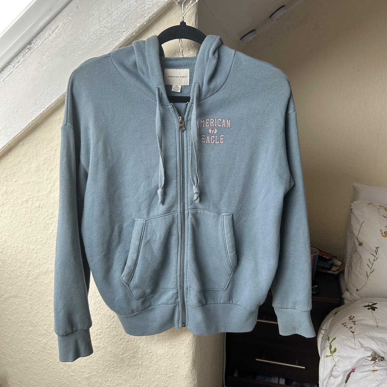 American Eagle zip up hoodie - Depop