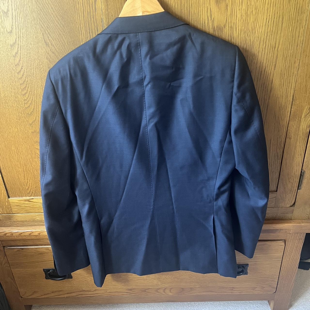 Mens tailored suit supply navy bercusa jacket- never... - Depop