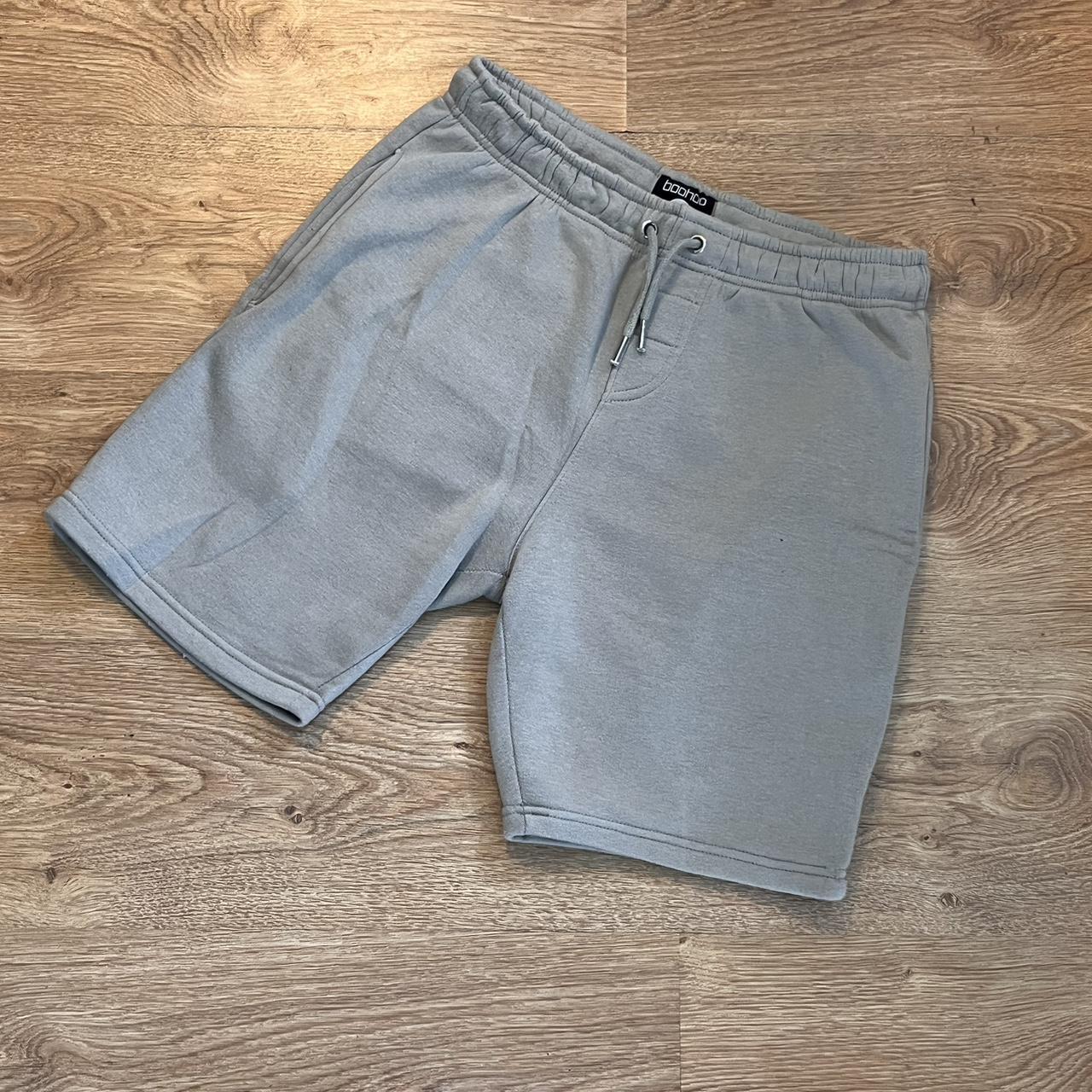 Boohoo Men's Cream Shorts Depop