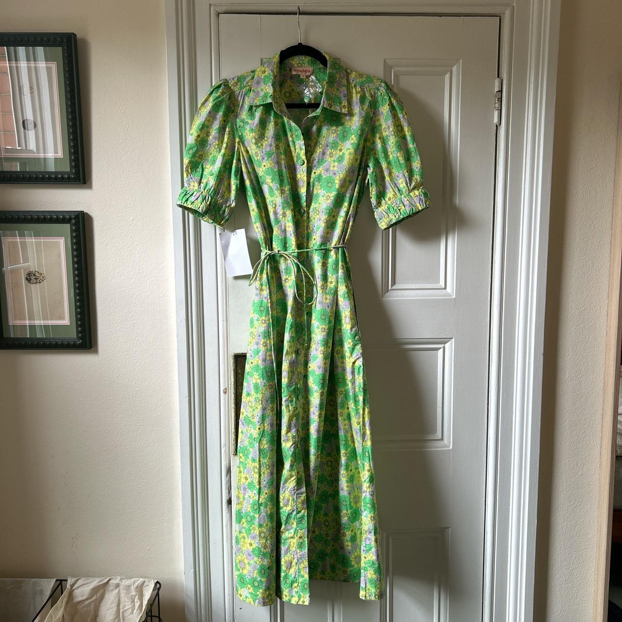 Seraphina London Green shirtdress Comes with a... - Depop