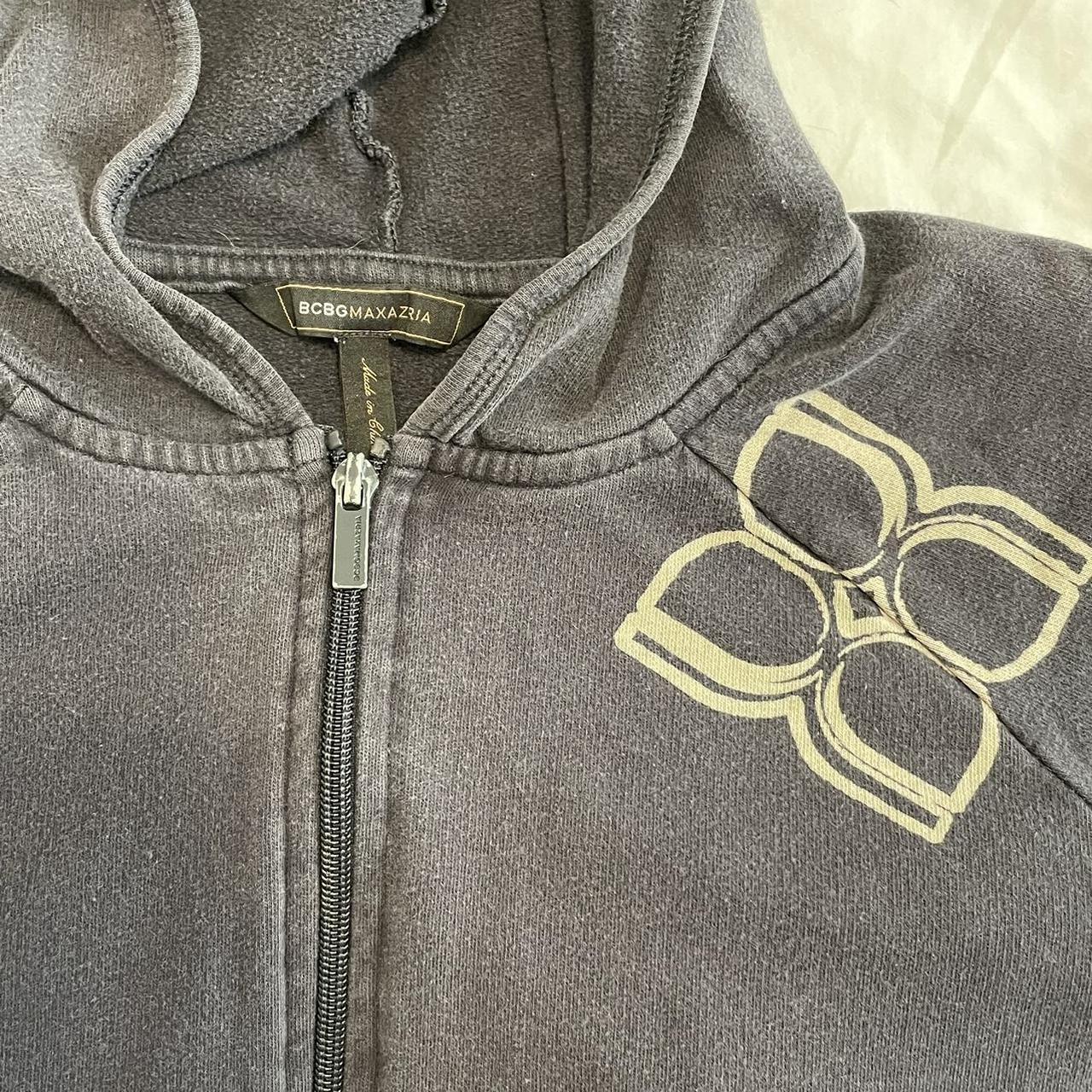 Dark Grey Black Fitted Zip up Hoodie Really cool Depop