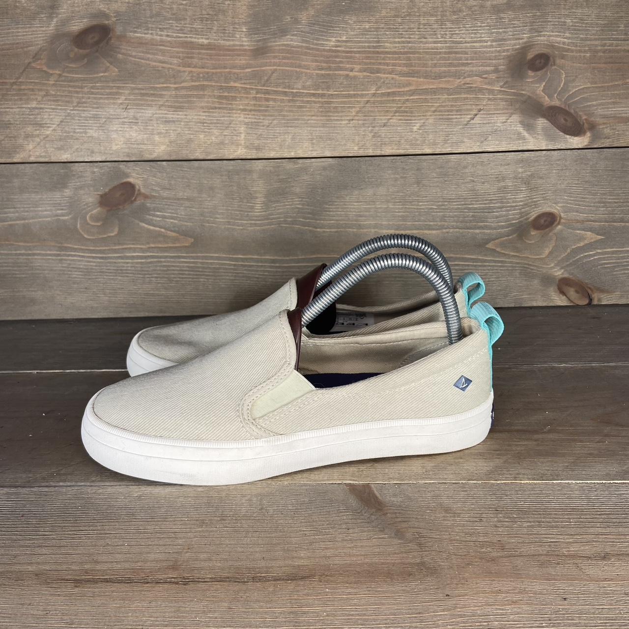 Sperry Women's Cream and White Trainers