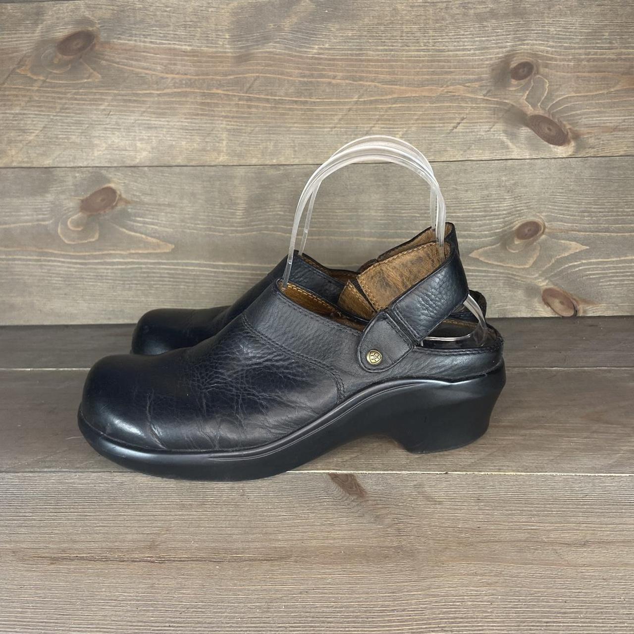 Ariat Santa Cruz leather clogs Womens size Depop