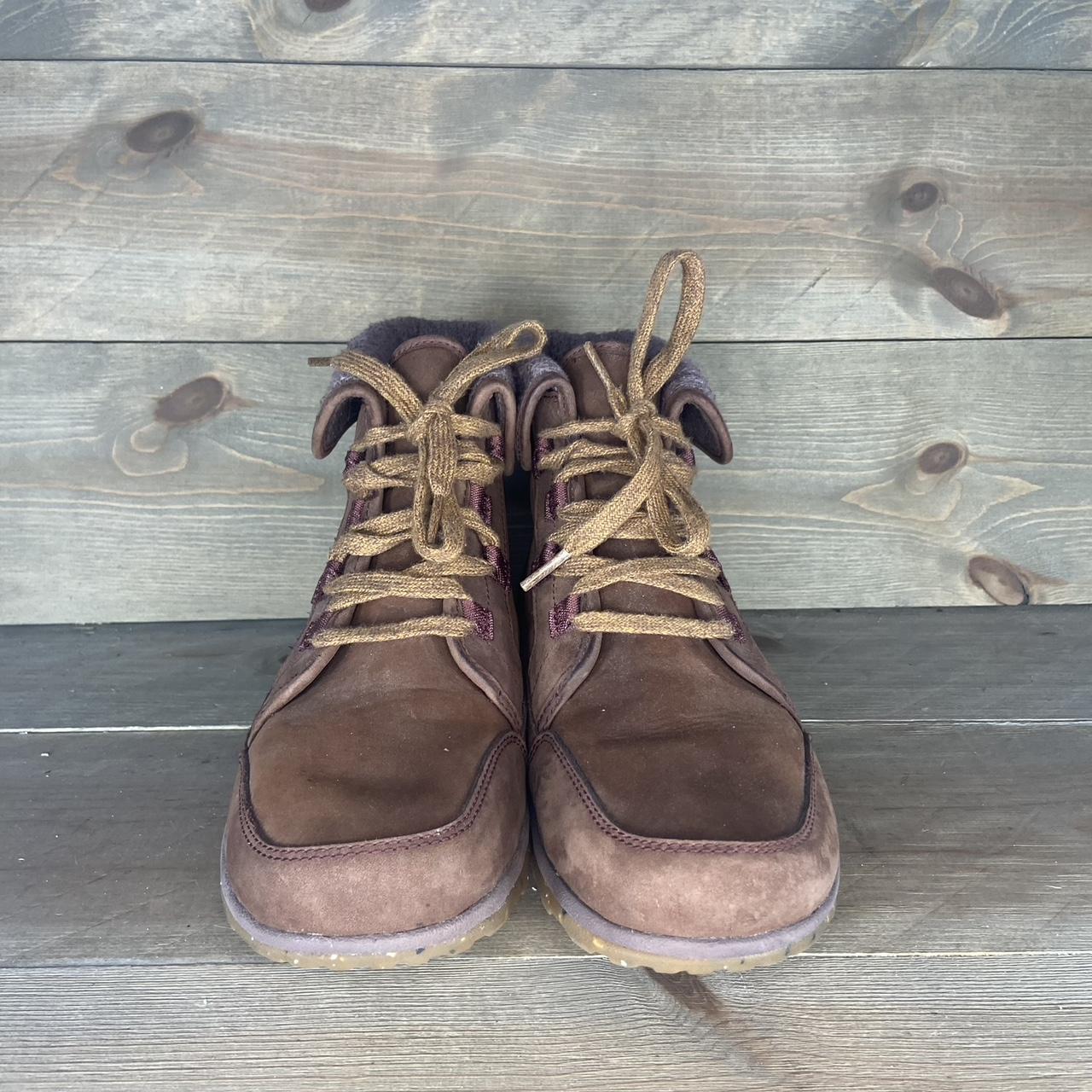 Chaco Barbary Womens size 9.5 boots brown leather