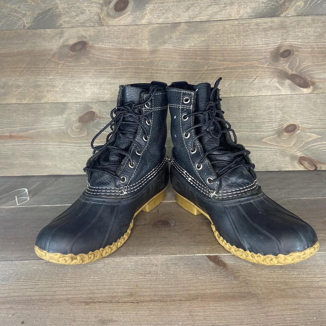 All black hotsell ll bean boots