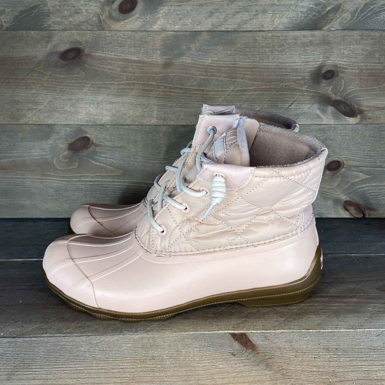 Womens duck clearance boots pink