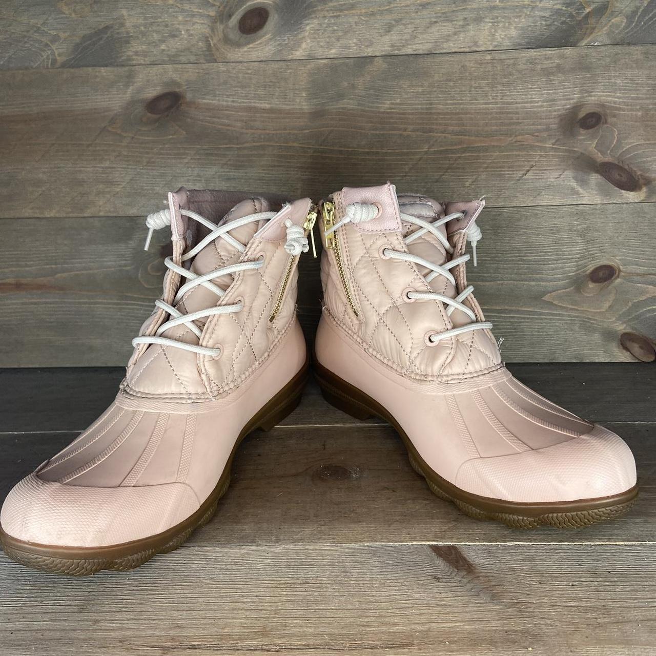 Sperry on sale pink boots