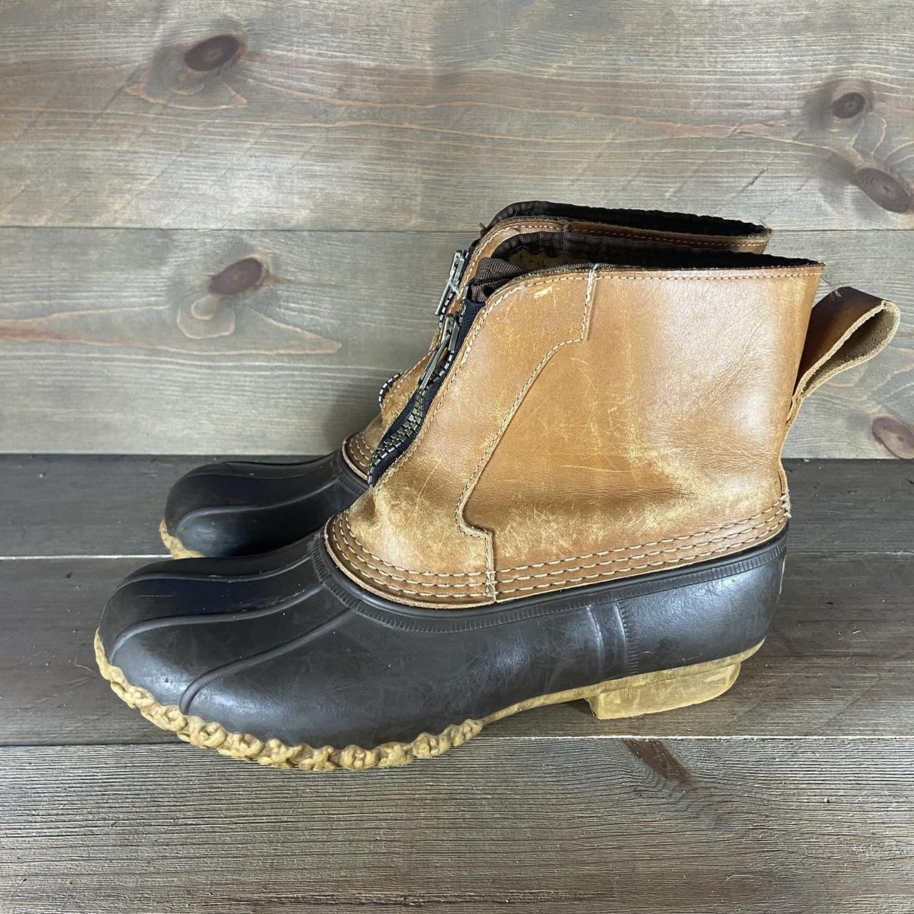 Ll bean zipper on sale boots