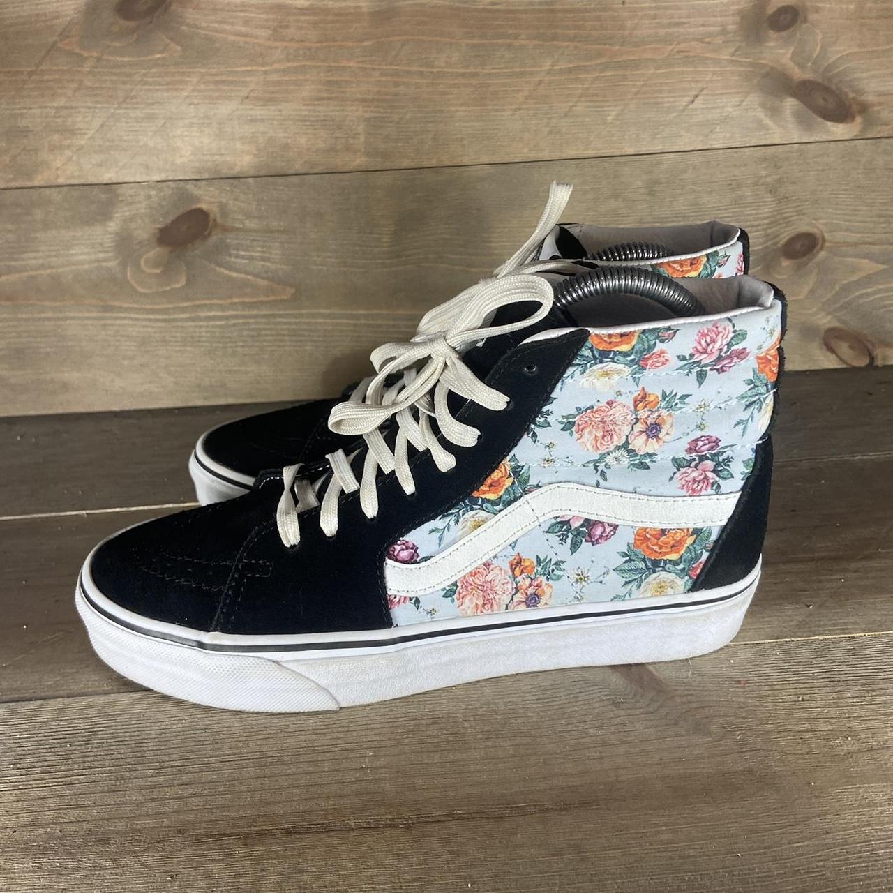 Vans sk8 hot sale hi floral