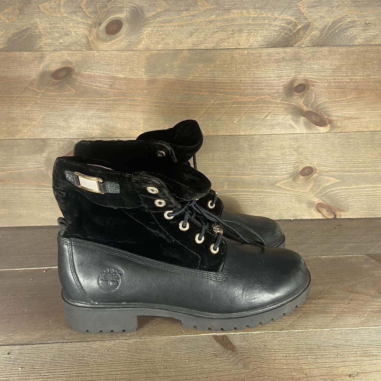 black timberland champion boots
