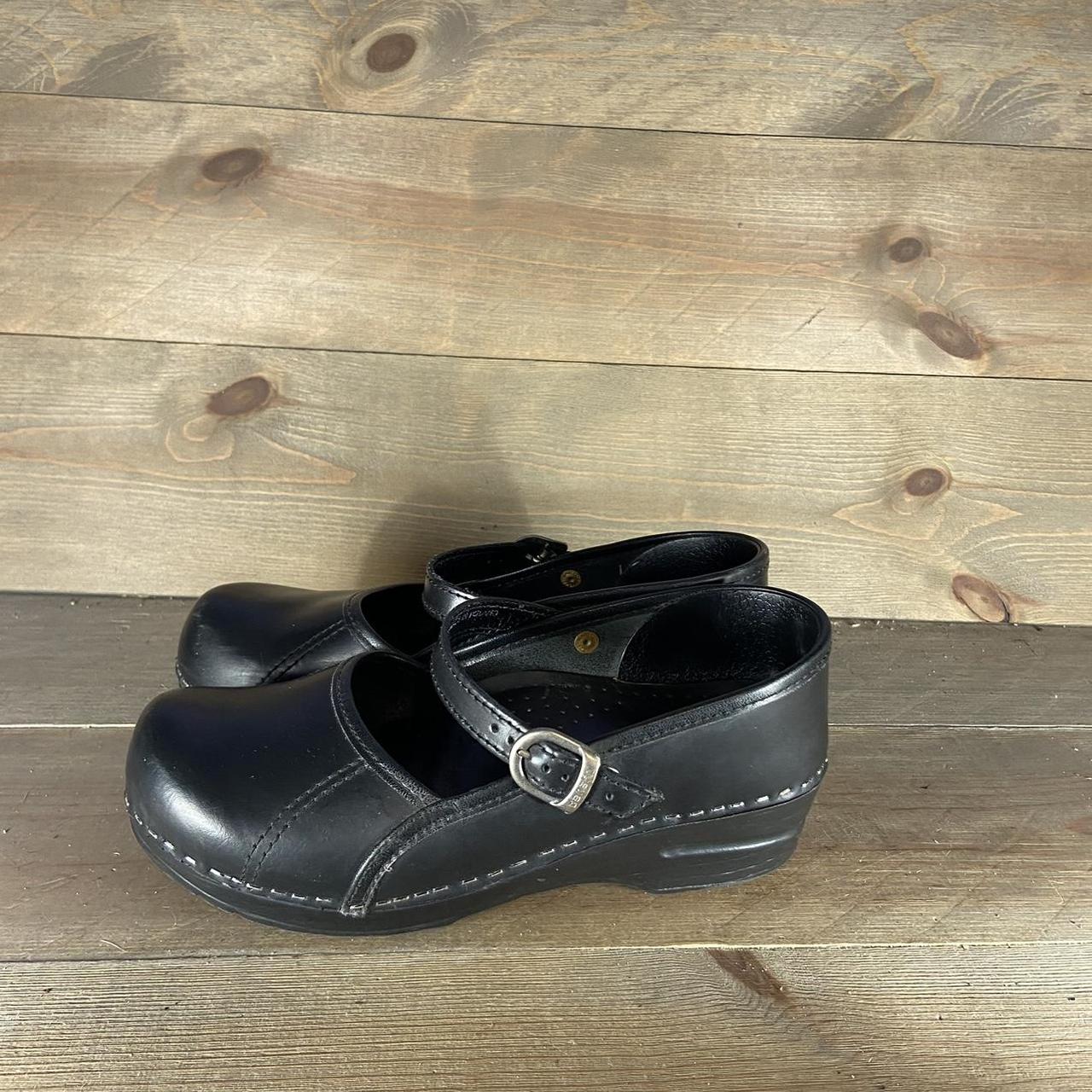 Dansko marcelle black store patent