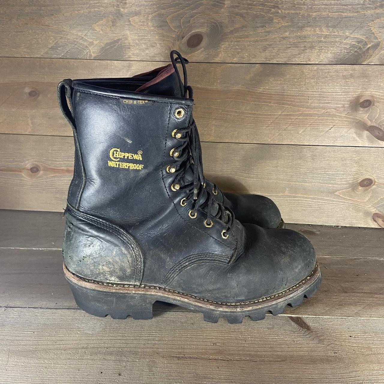 Men's chippewa hotsell logger boots