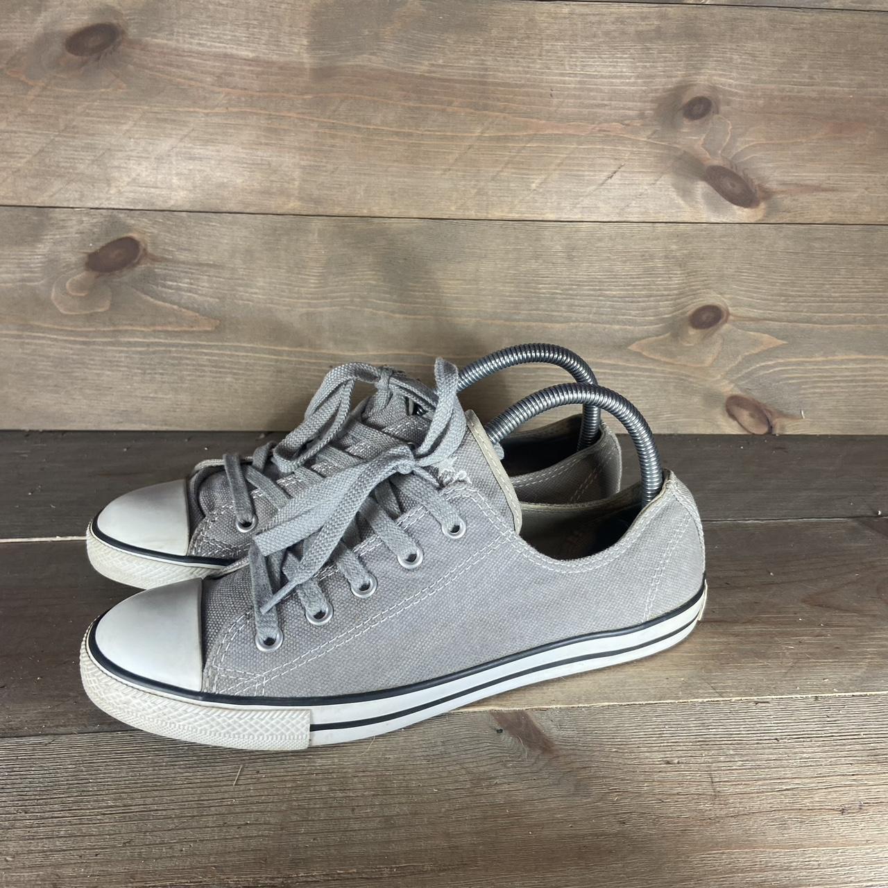 Chuck taylor dainty grey online