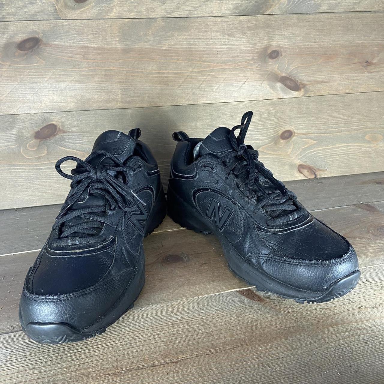 New balance 623 womens size 11 shoes black leather. Depop