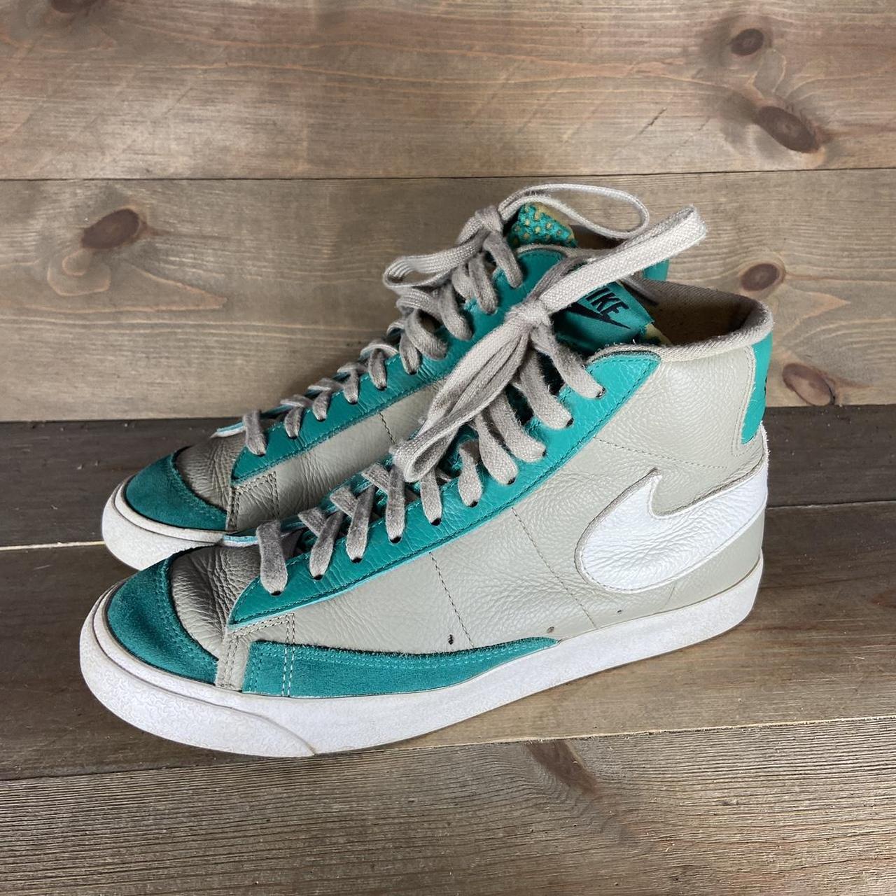 NIKE BLAZER MID 77 EMB サイズ9.5 ナイキスニーカー Size 9.5 - Nike Blazer Mid 77 Vintage White Black 2021