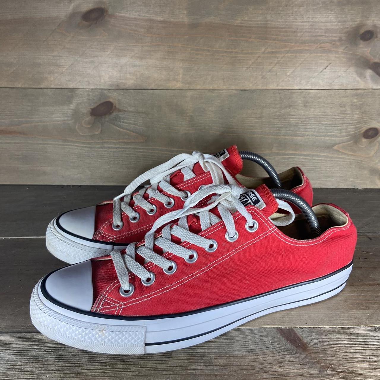 All red converse mens retailer