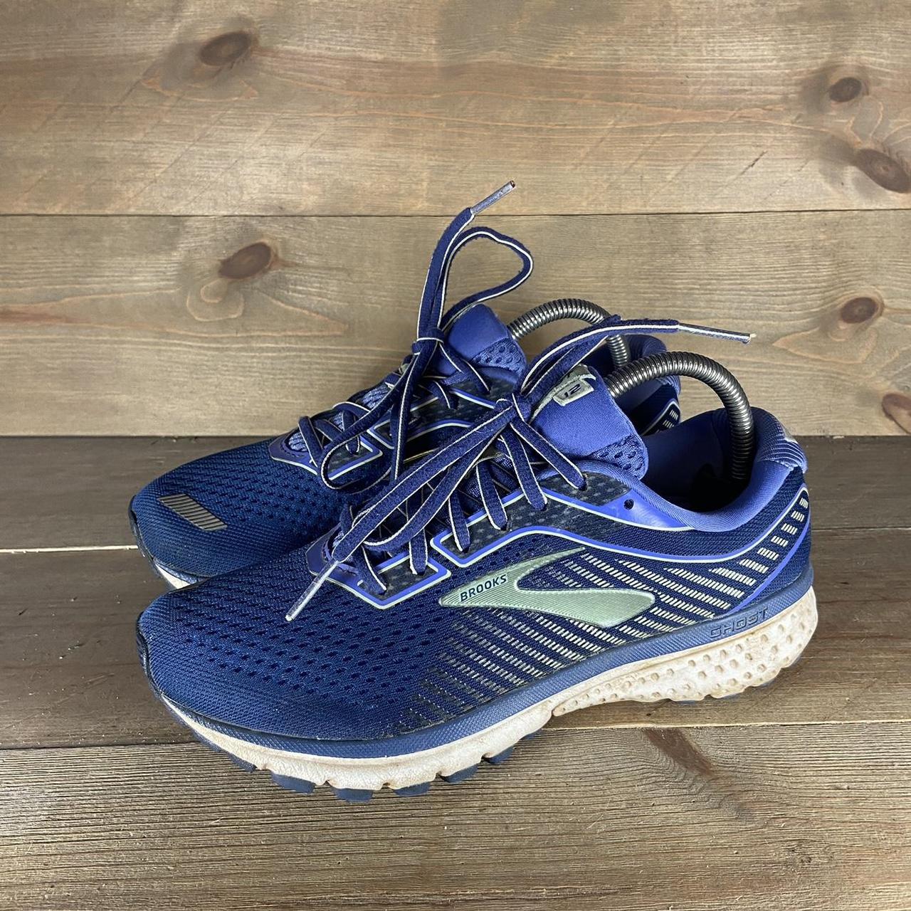 brooks ghost 12 womens size 8 wide shoes blue. Depop