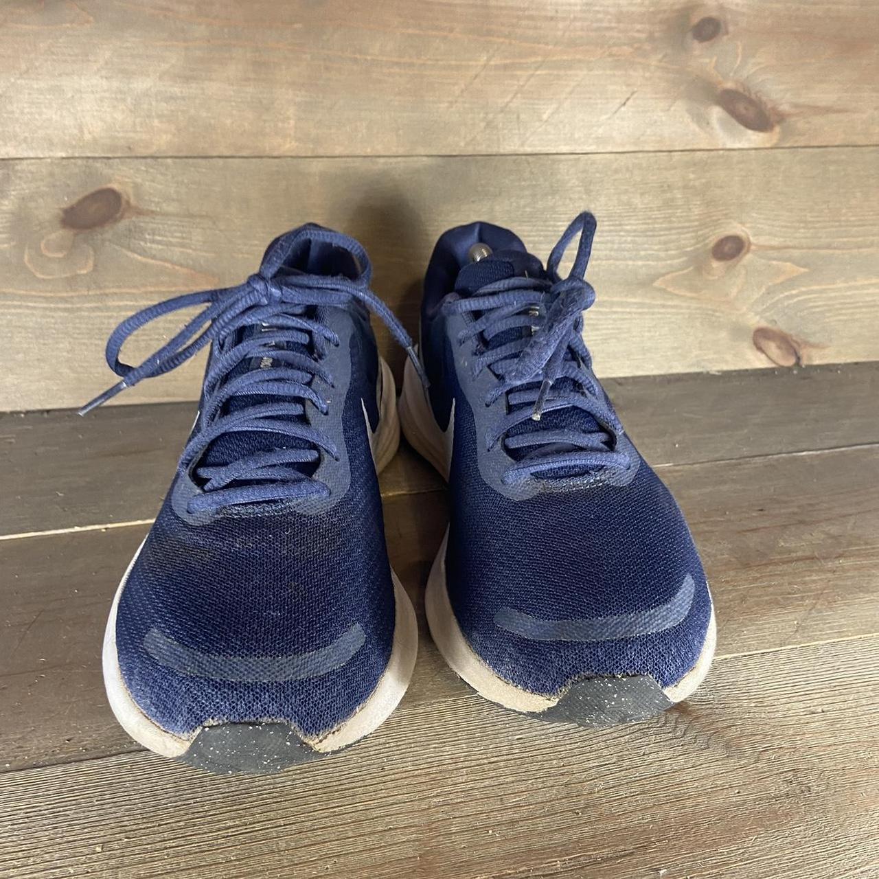 nike revolution mens size shoes blue