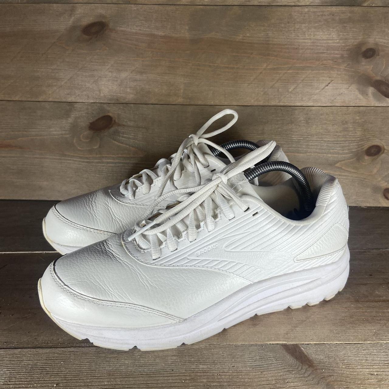 brooks addiction walker 2 mens size 9 shoes white. Depop