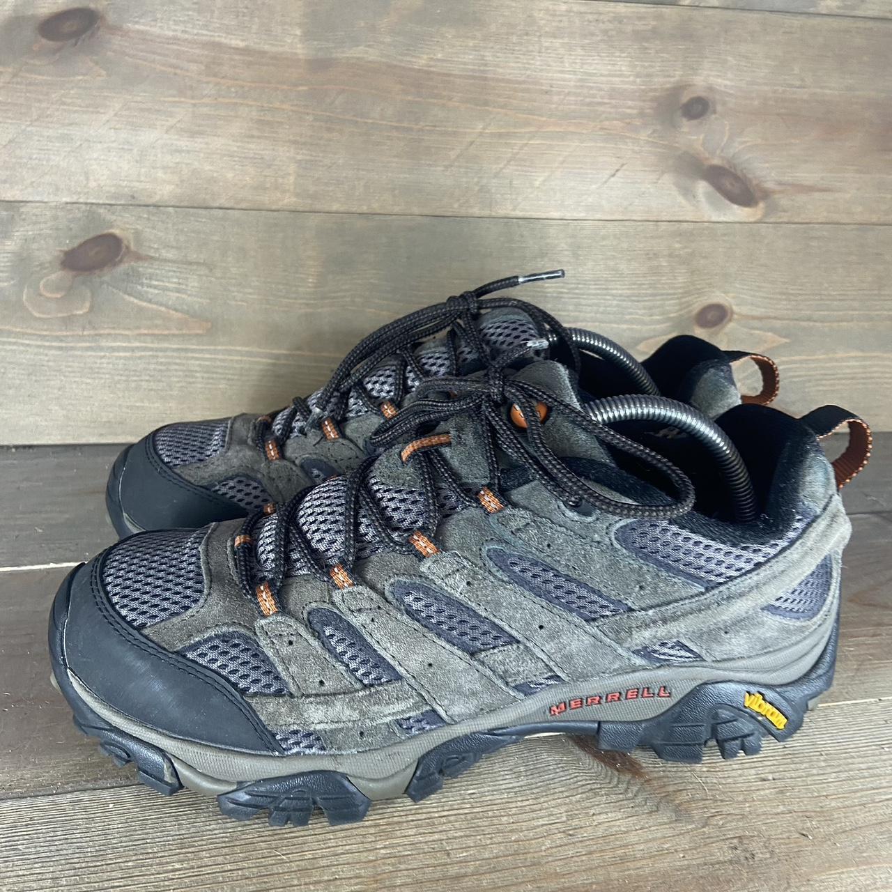 merrell moab 2 mens size 9 shoes gray suede athletic. Depop