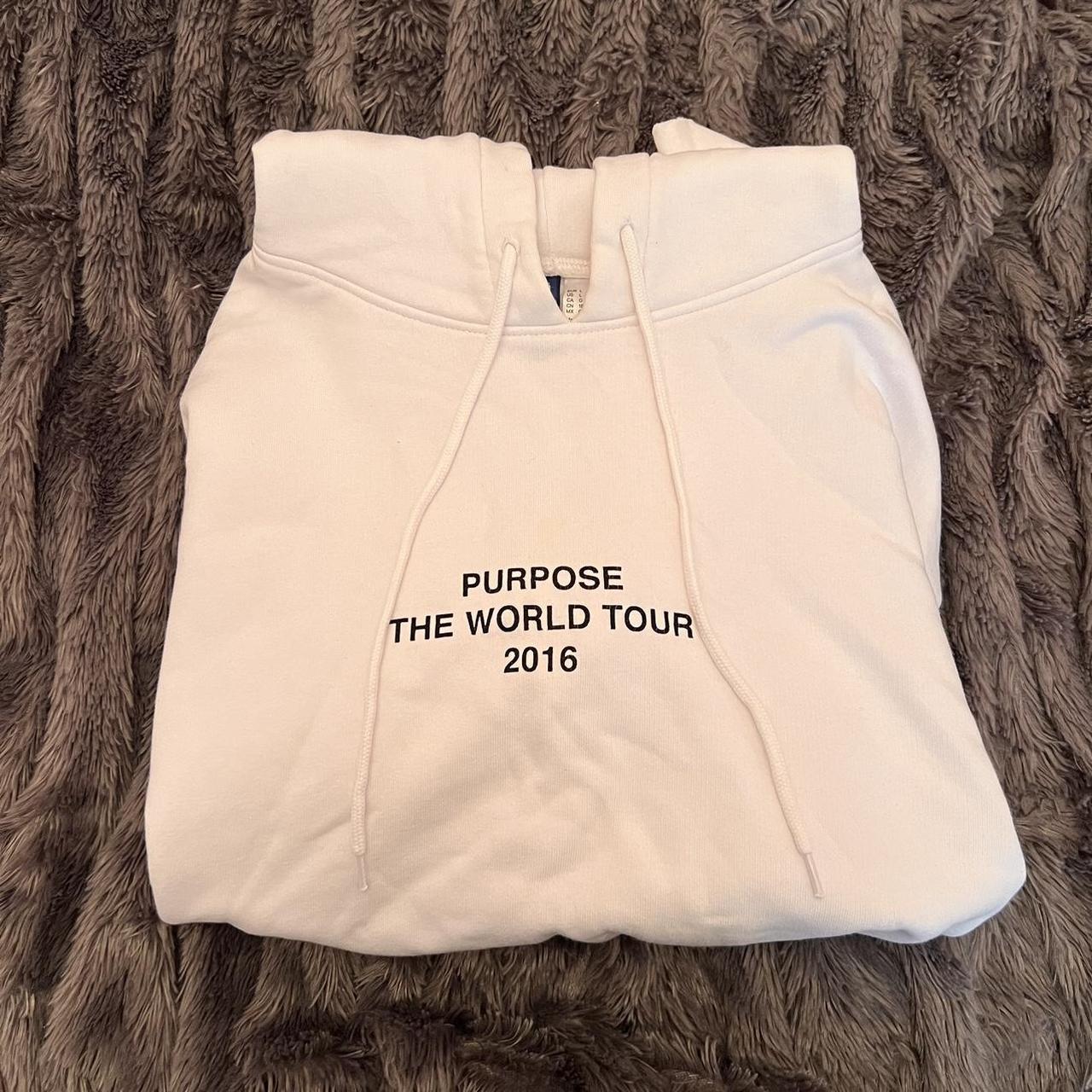 Purpose the world tour 2016 online hoodie