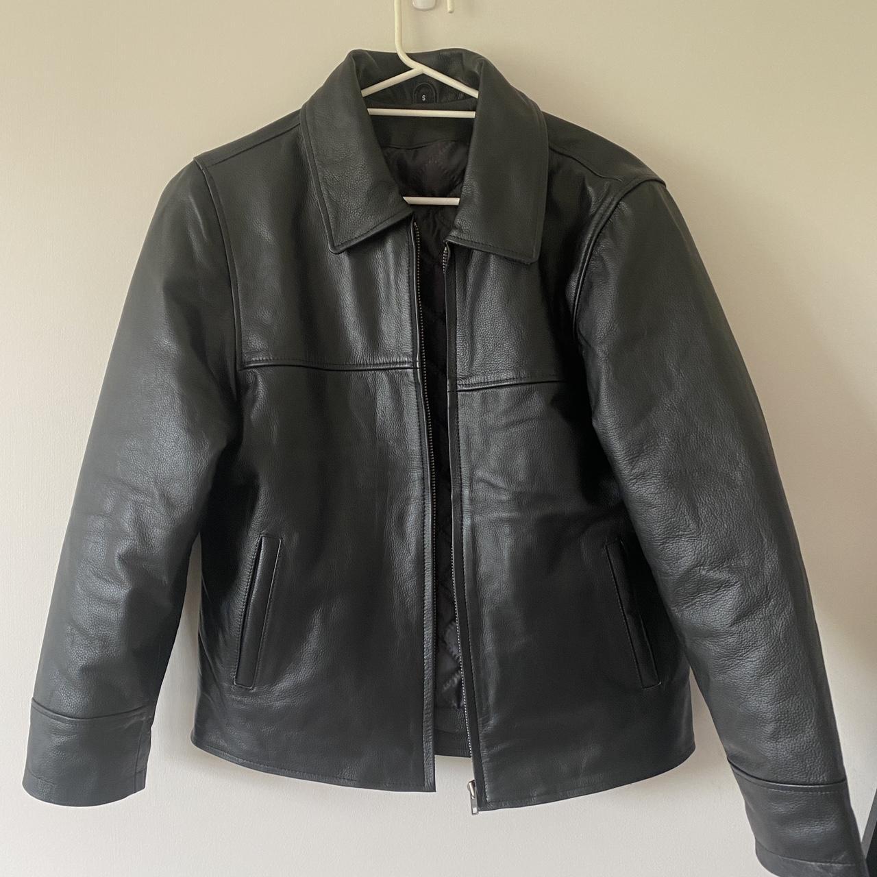 Mutimer Leather Jacket Selling as it does not fit... - Depop