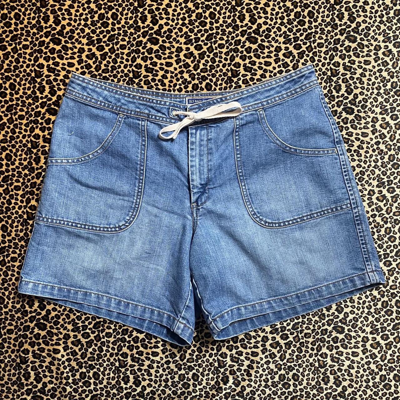 Old Navy Women's Blue Shorts | Depop