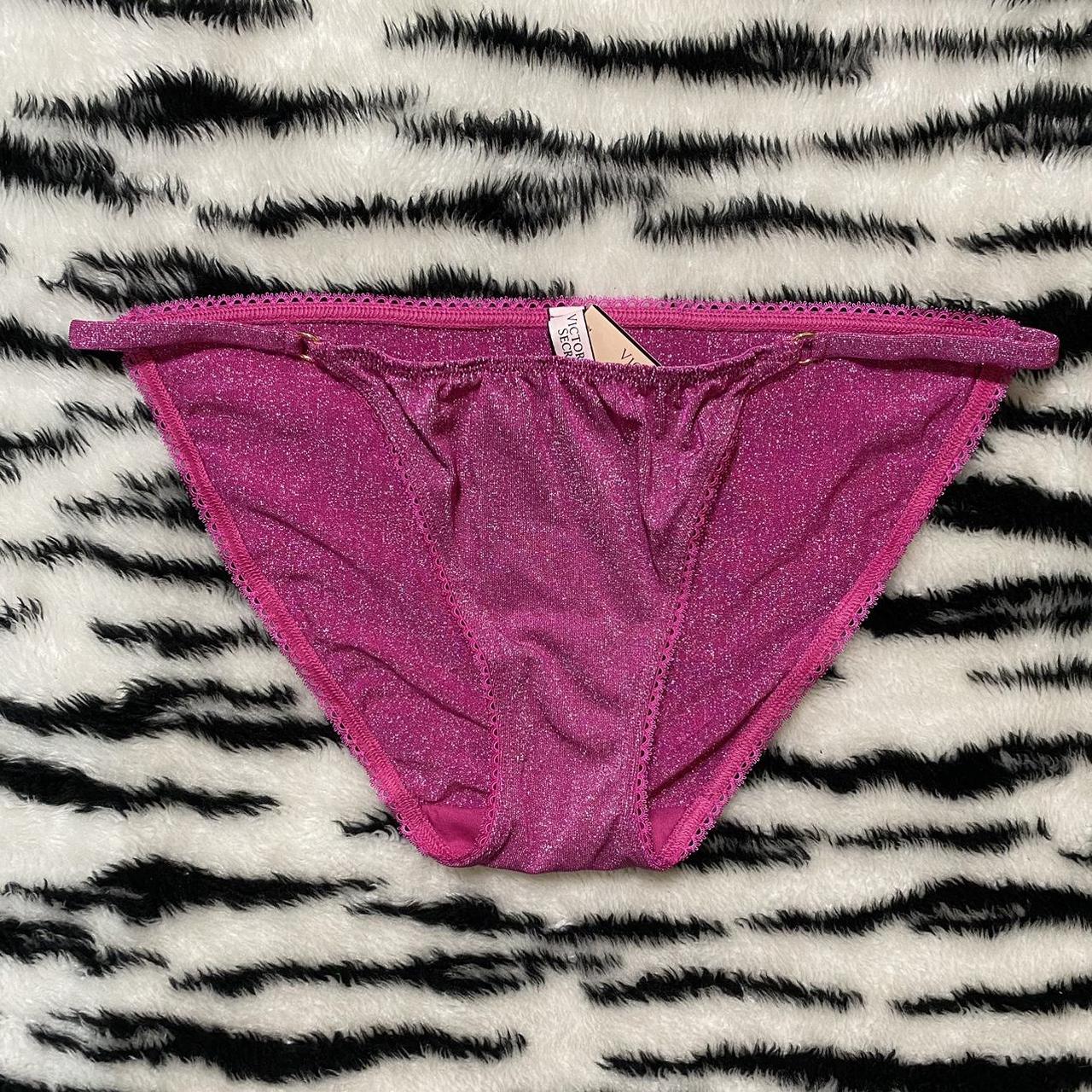 bnwt vs pink glitter panties ♡ brand - Victoria... - Depop