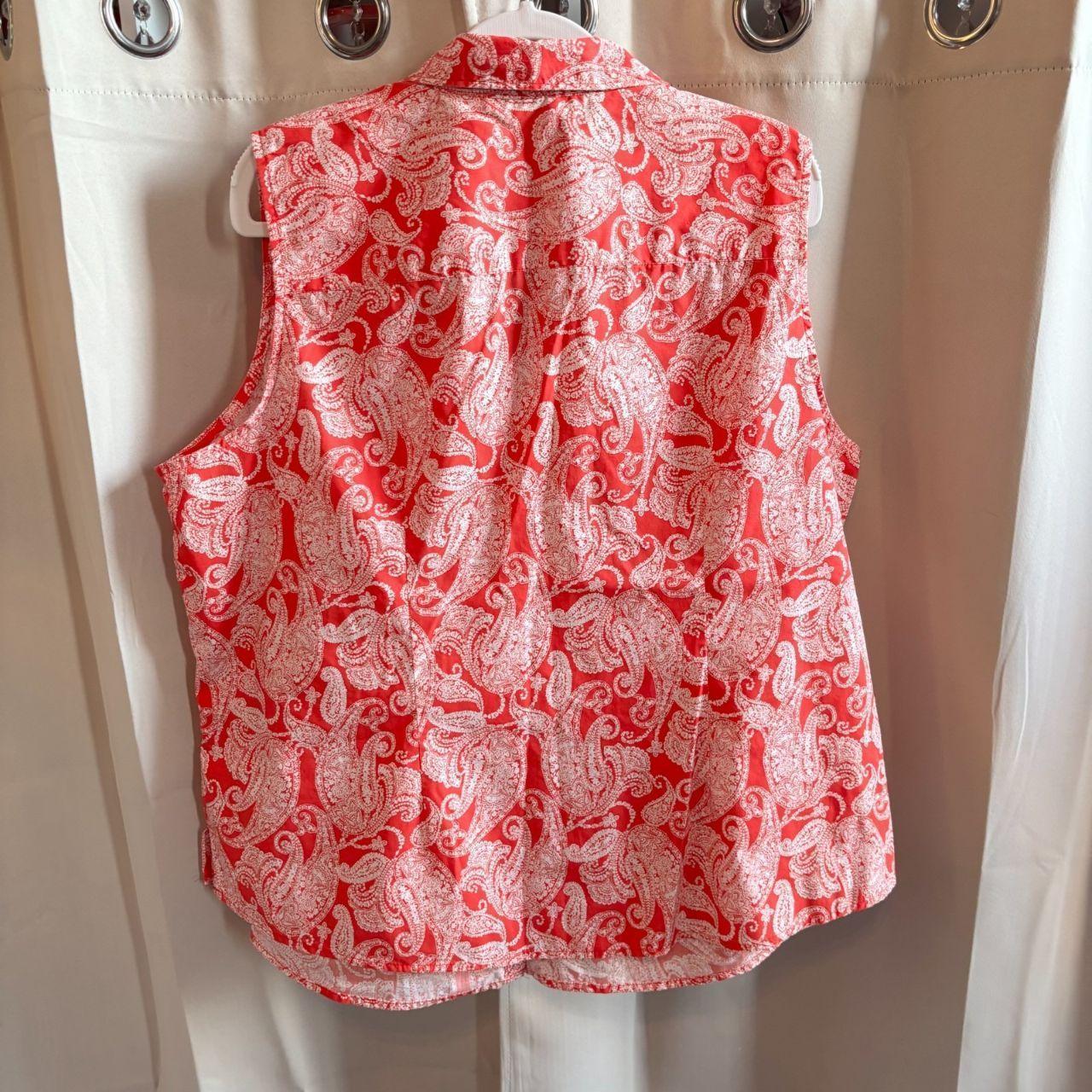 Basic Editions Women's Blouse - Orange – Basic Ed… - image 2