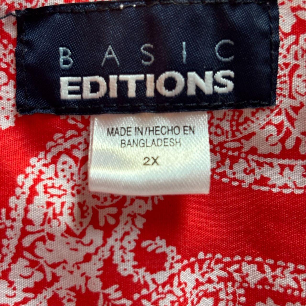 Basic Editions Women's Blouse - Orange – Basic Ed… - image 3