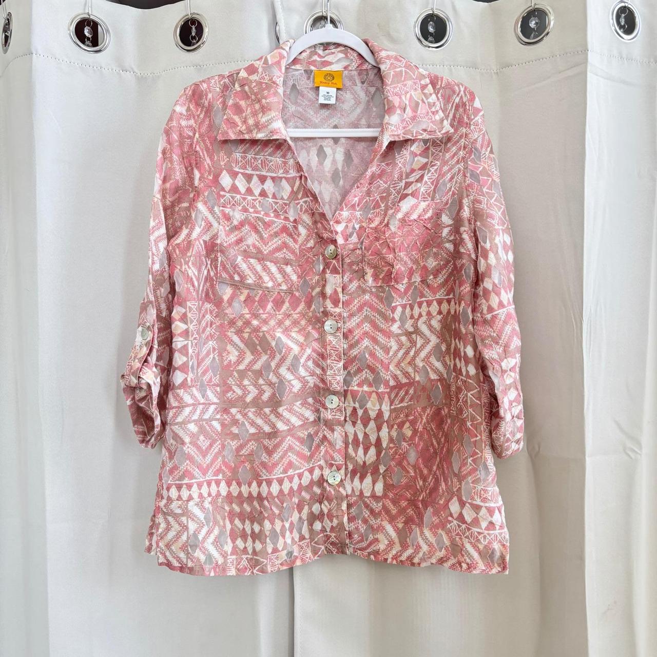 Ruby Rd. Women's Blouse - Pink - 10 – Ruby Rd Wom… - image 1