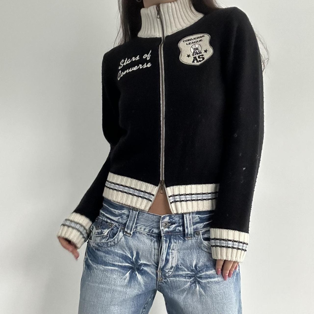 Converse navy clearance jumper