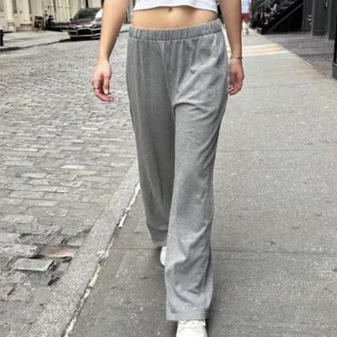 brandy gray anastasia sweatpants one size Depop