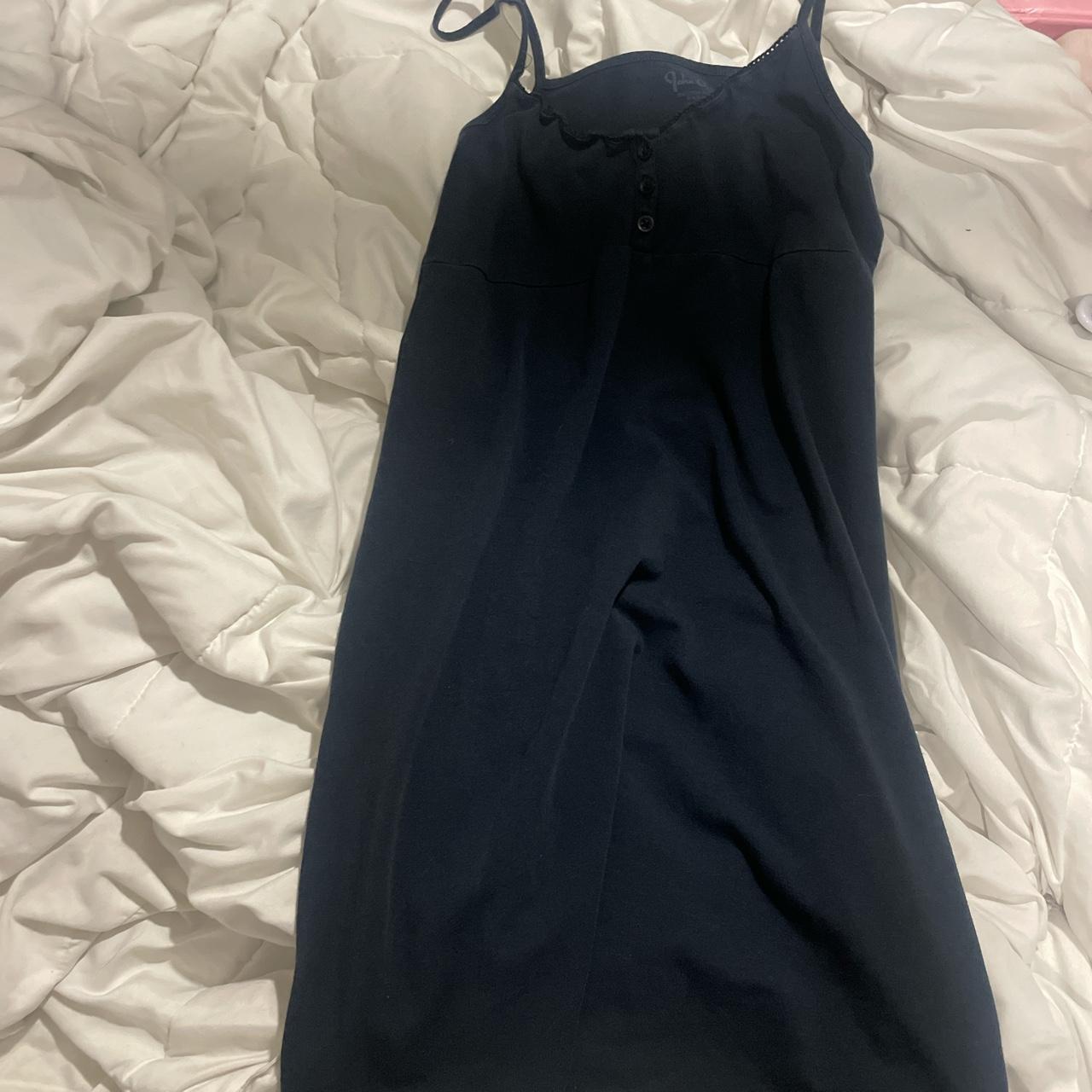 brandy navy blue dress!! one size Depop