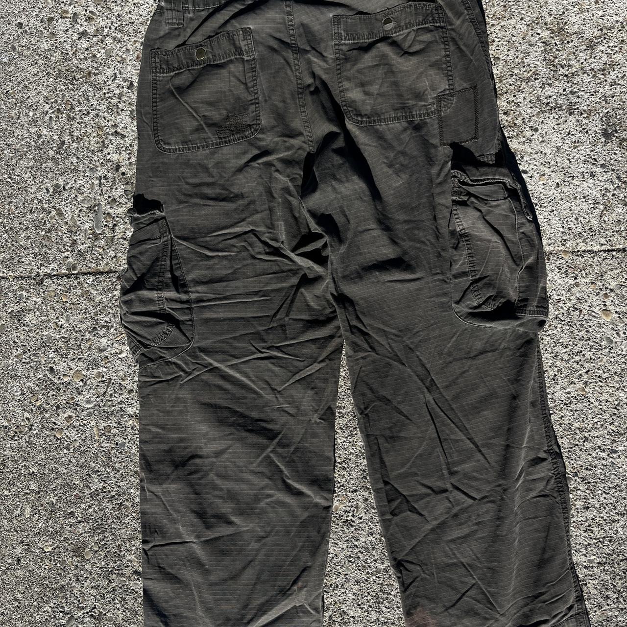 Vintage Calvin Klein cargo pants! Light fabric... Depop