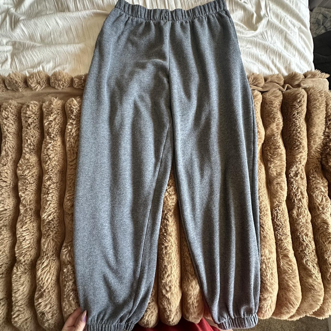 Grey joggers Colsie size medium so soft in good. Depop