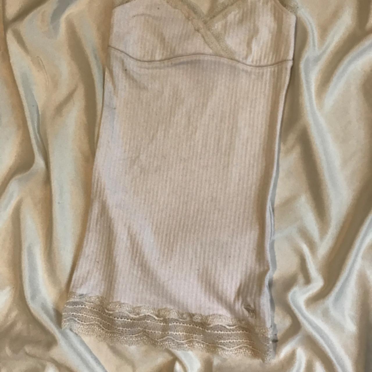 2000s Abercrombie babydoll top Size S Condition... - Depop