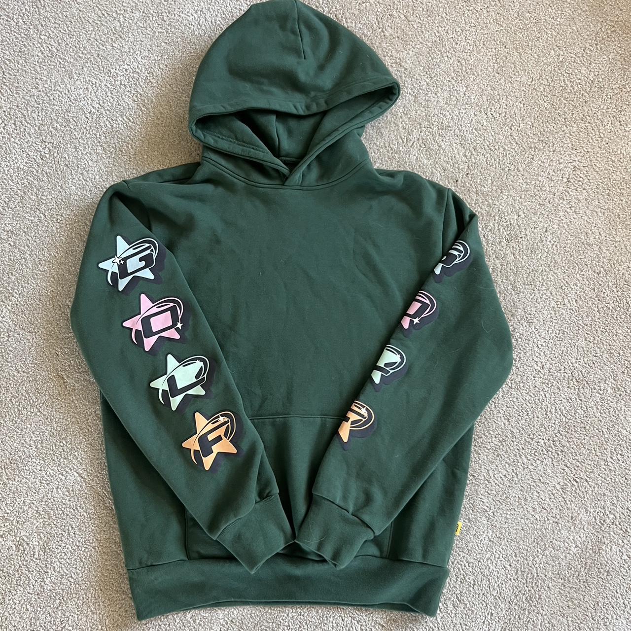 GOLF green star hoodie! Size M, super thick and... - Depop