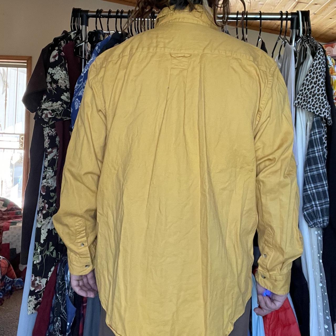 17London Men's Yellow and Brown Shirt (3)