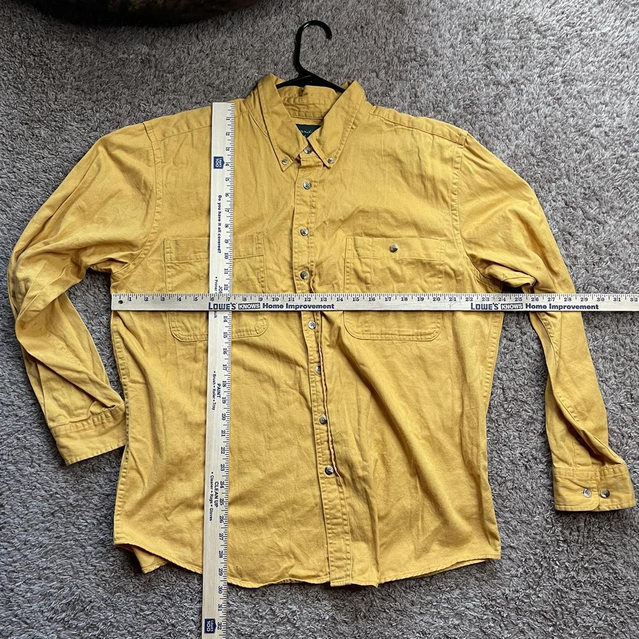 17London Men's Yellow and Brown Shirt (4)