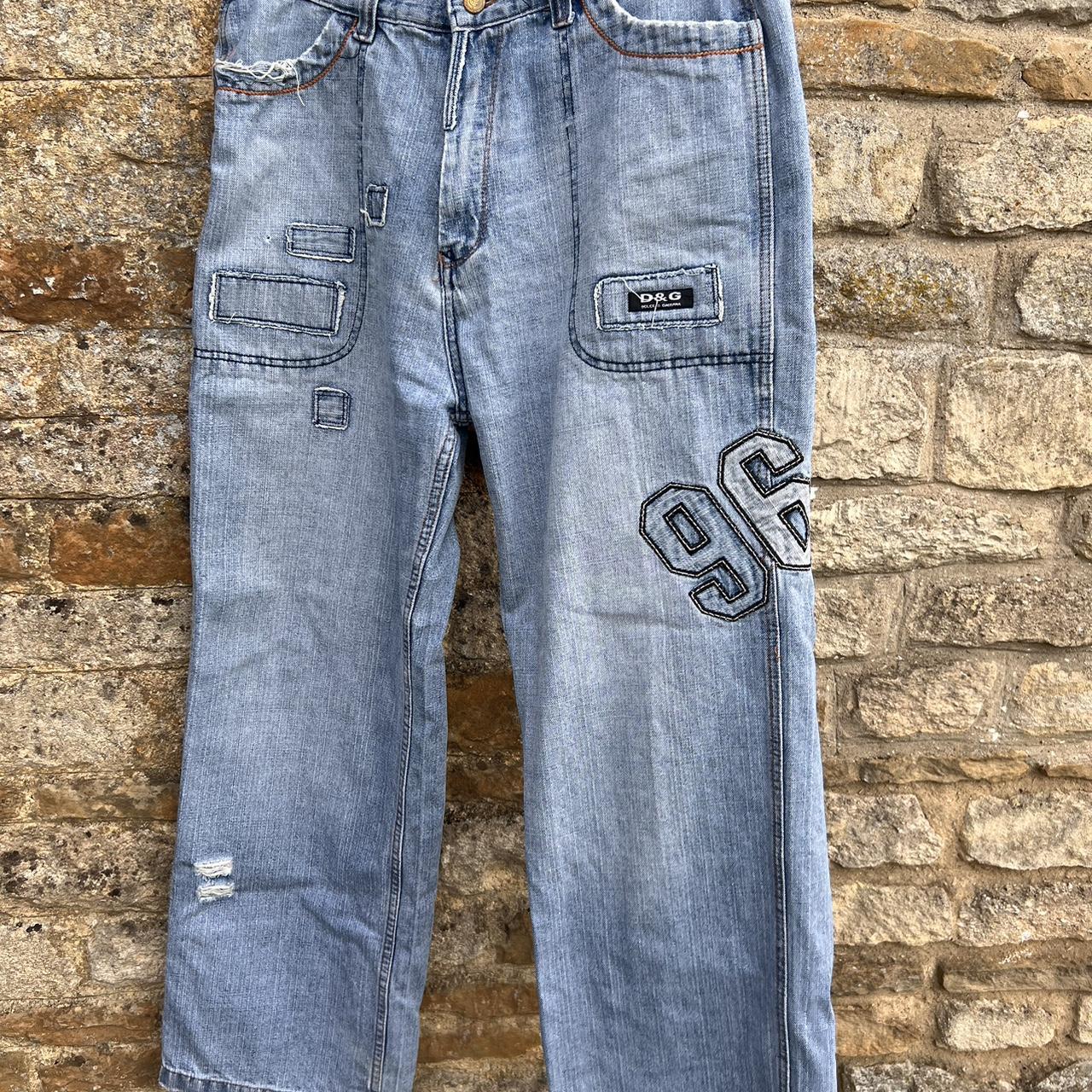 Dolce Gabanna Wide Leg/ Baggy Depop