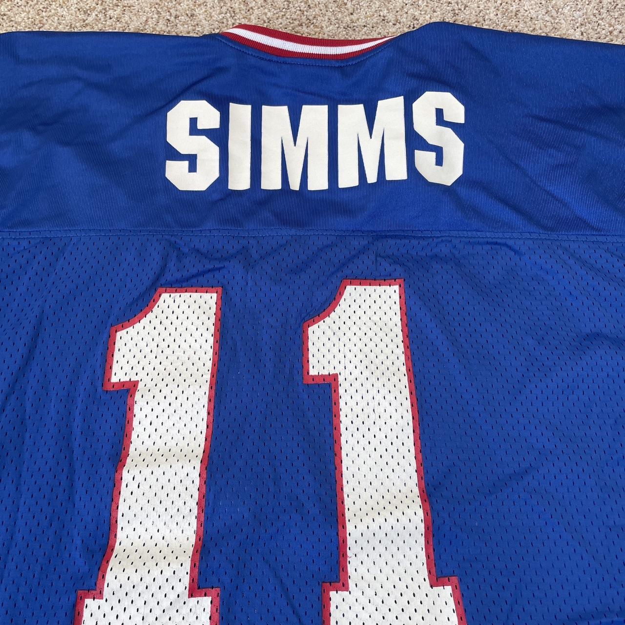 Phil Simms Jersey NY Giants Fully Stitched Authentic - Depop